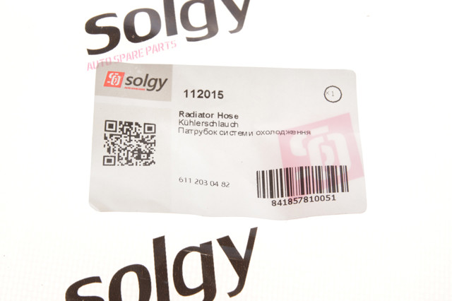 112015 Solgy Manguera de admisión de la bomba de agua
