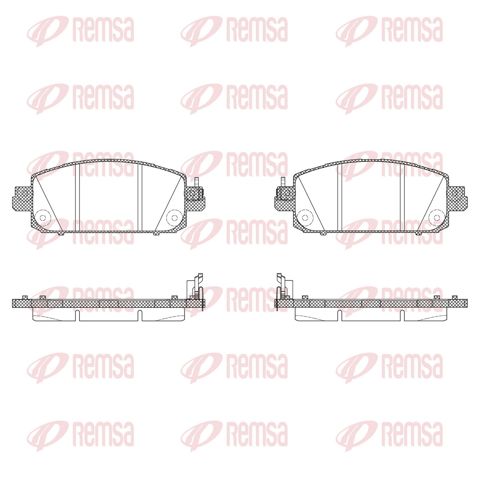 Pastillas freno delanteras Nissan/Infiniti D10606LE0A precio, desde 74,60 EUR