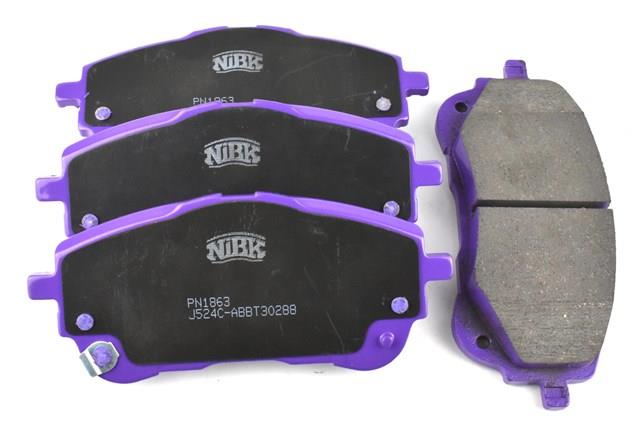 Pastillas de freno delanteras de disco NIBK PN1863