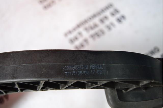 Pedal de embrague Renault (RVI) 8200590247 precio, desde 117,61 EUR