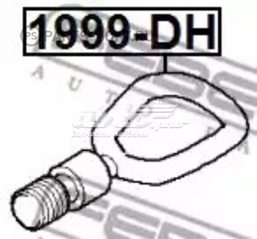 1999DH Febest gancho de remolque