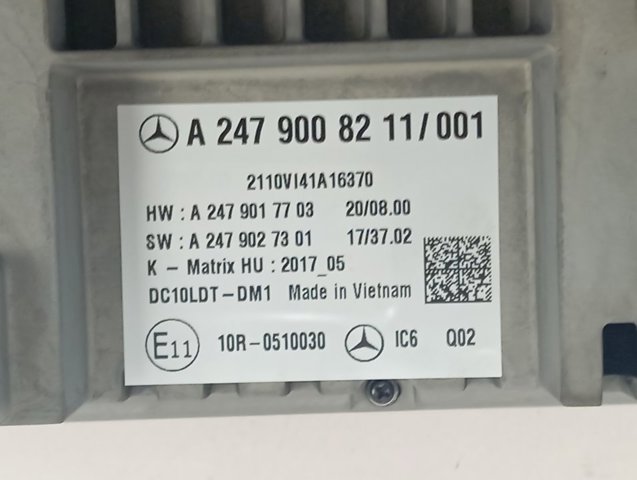 A2479008211 Mercedes Tablero de instrumentos