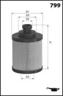 Filtro de aceite MECAFILTER ELH4351