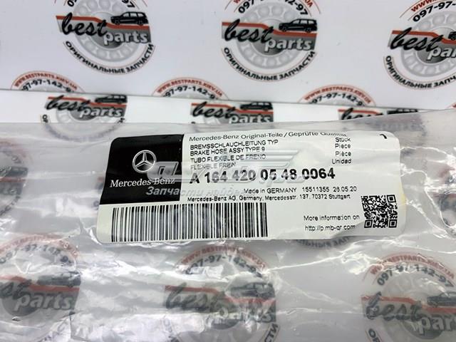 A164420054864 Mercedes tubo flexible de frenos trasero