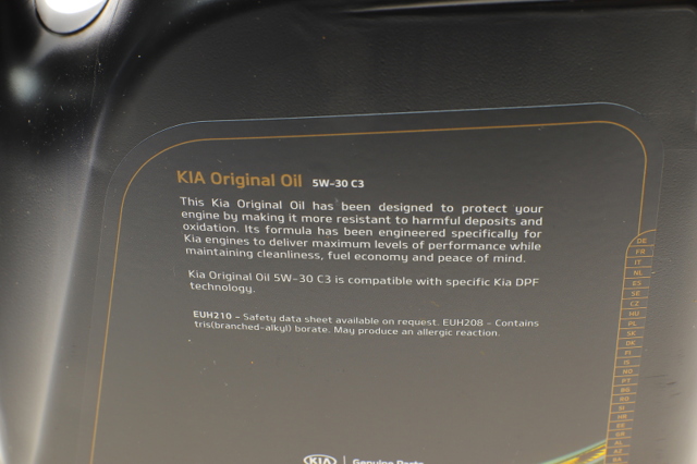 Aceite para motor Hyundai/Kia 214351