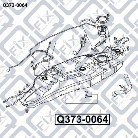 Q3730064 Q-fix Tanque de combustible