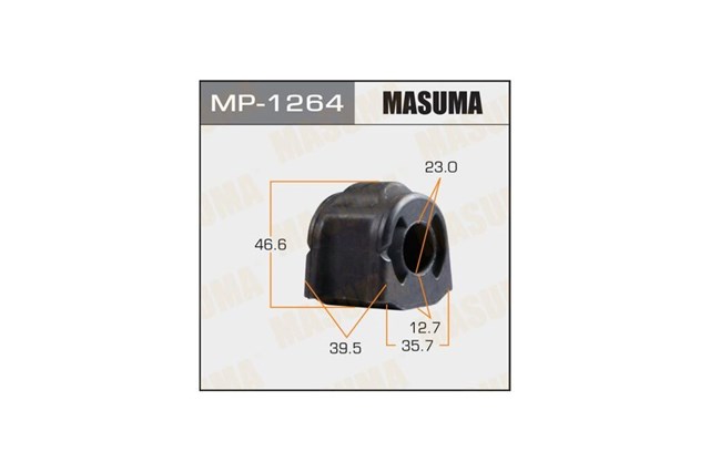 Buje de barra estabilizadora delantera Masuma MP1264 precio, desde 4,50 EUR