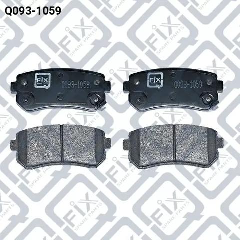 Pastillas traseras de freno Q-fix Q0931059 precio, desde 23,06 EUR