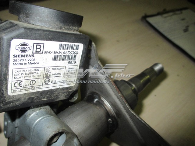 Columna de dirección Nissan X-Trail SUV (T30) (2001 - 2007) precio, desde 170,72 USD