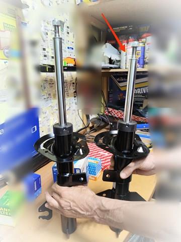 Amortiguador delantero izquierdo 22267696 Bilstein