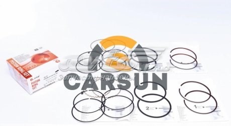Juego de aros de pistón para motor, sobremedida (+0,25 mm) PRDAE493548025SET AMP/Paradowscy