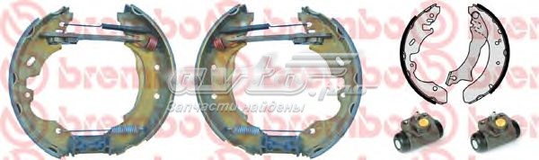 Zapatas de frenos de tambor traseras BREMBO K24041