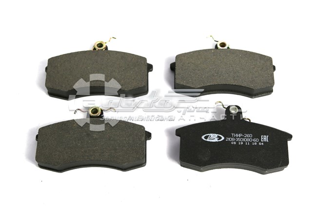 Pastillas de freno delanteras Lada 21080350180082