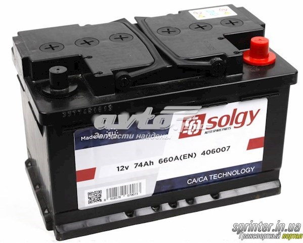 Batería de arranque SOLGY 406007