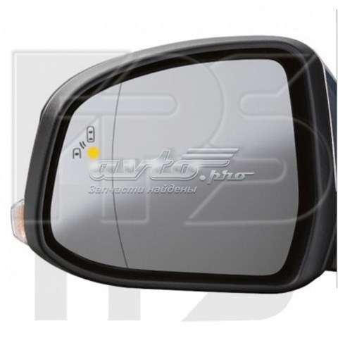 FP2809M51 FPS cristal de espejo retrovisor exterior izquierdo