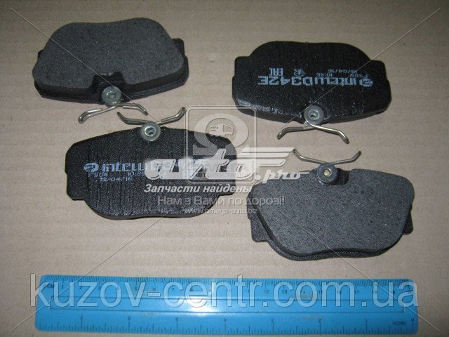 Pastillas de freno delanteras de disco DAFMI D342E