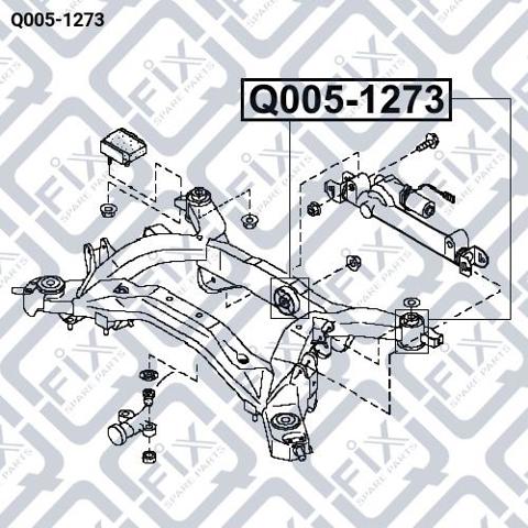 Comprar Q0051273 Q-fix Silentblock trasero