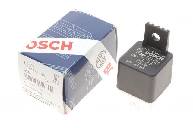 0 986 332 203 Bosch relé eléctrico multifuncional