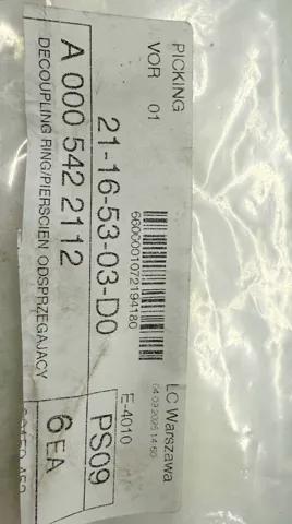 Anillo de retención del cojinete de la rueda delantera A0005422112 Mercedes