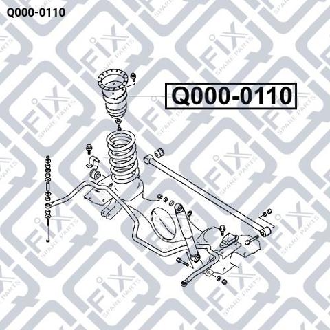 Tope de muelle trasero Q-fix Q0000110 precio, desde 20,78 EUR