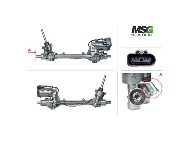 FO422.NL00.R MSG Rebuilding cremallera de dirección