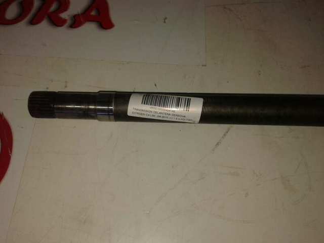 Semieje delantero derecho 9661107480 Peugeot/Citroen