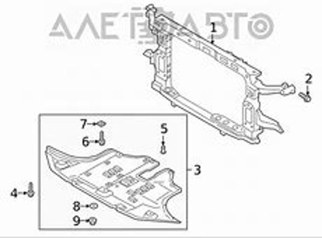 Protección motor / empotramiento FP3269220 FPS