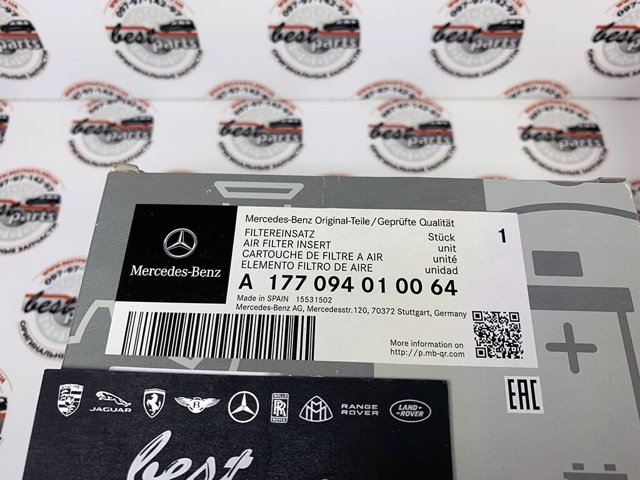 A177094010064 Mercedes Filtro de aire de motor