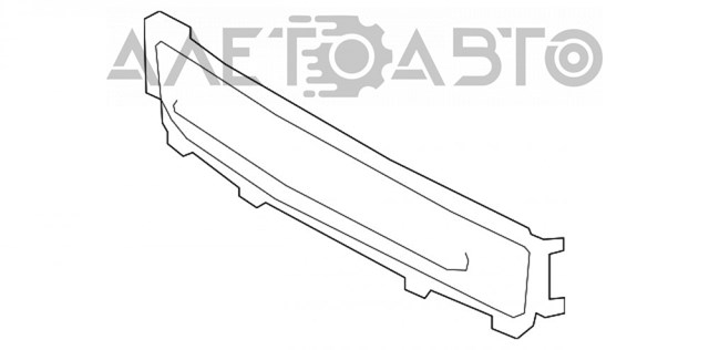 Rejilla del parachoques delantero, central para Toyota Sequoia (K6)