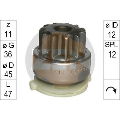 Bendix arranque ZEN ZN1714