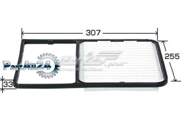 A1016 JS Asakashi Filtro de aire de motor