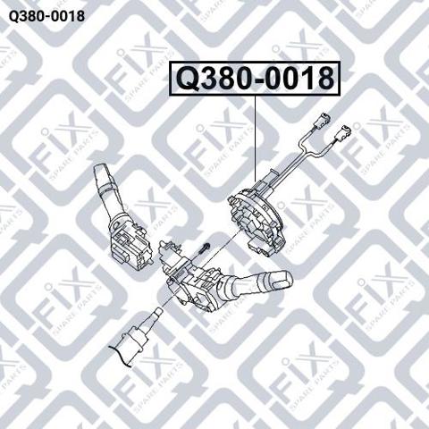 Anillo AIRBAG del volante Q-fix Q3800018