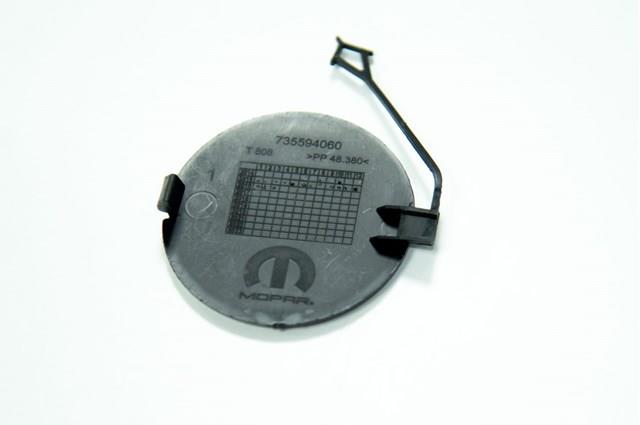 Tapa gancho de arrastre, delantera Fiat/Alfa/Lancia 735615289