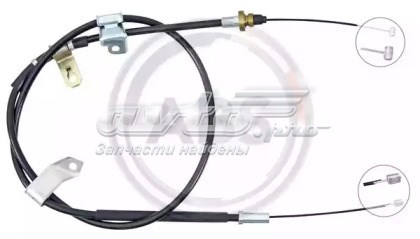 47210SJDG02 Honda cable de freno de mano delantero