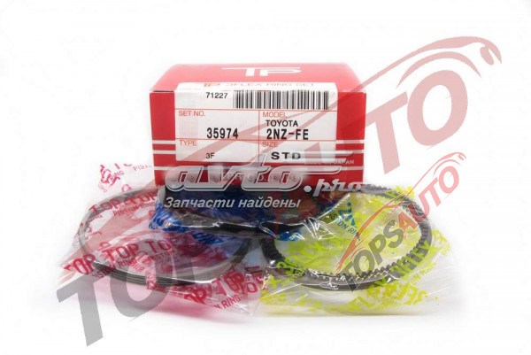 35974STD TPR Juego de anillos de pistón, motor, STD