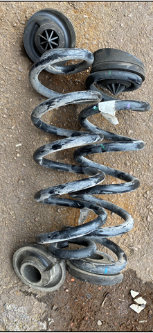 Comprar 80A511115 VAG Muelle de eje trasero