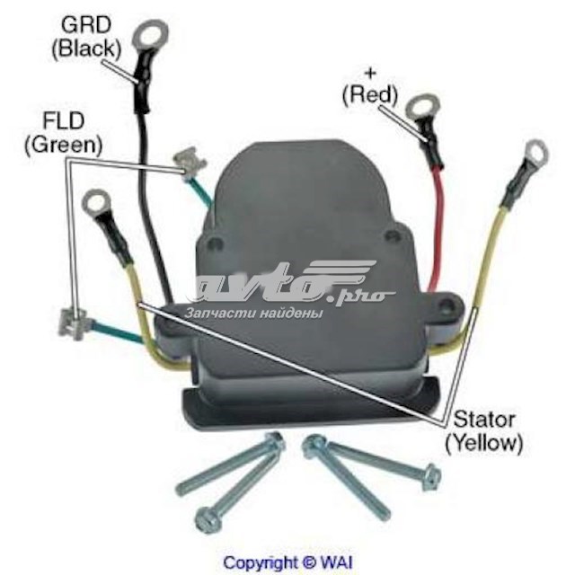 IN6349 Transpo Regulador alternador