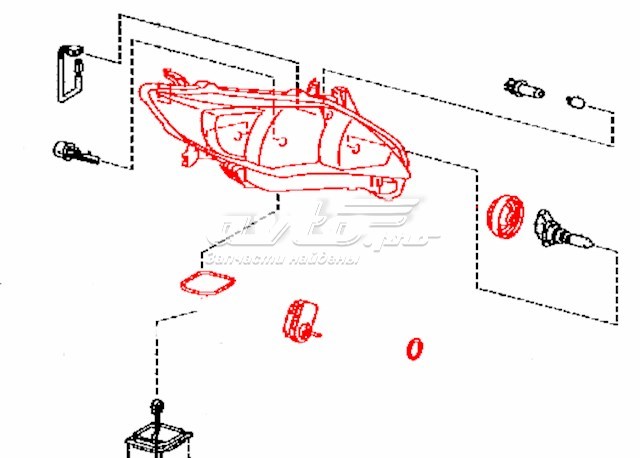 Faro derecho TOYOTA 8114512A80