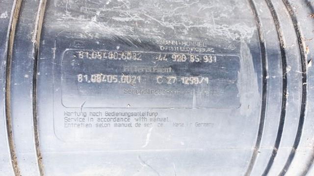 Caja del filtro de aire 81084006032 MAN