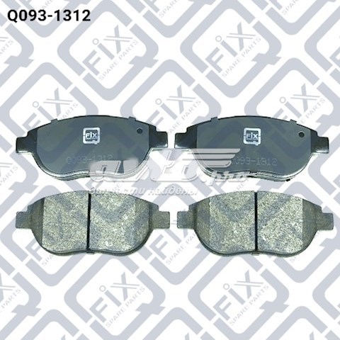 MKD1297 Friction Master Pastillas freno traseras