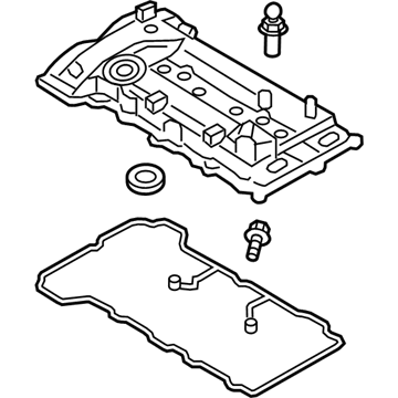 224102E000 Hyundai/Kia tapa de culata