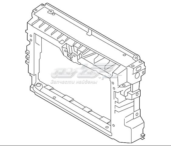 561805588C9B9 VAG soporte de radiador completo