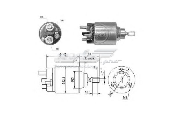 ZM371 ZM interruptor magnético, estárter