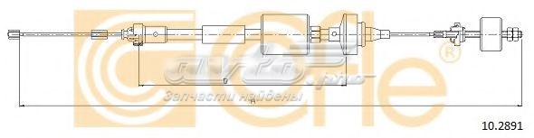 102891 Cofle cable de embrague