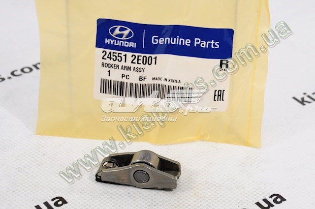 Palanca oscilante, distribución del motor HYUNDAI 245512E001