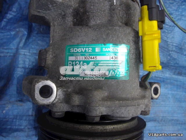 Compresor de aire acondicionado PEUGEOT 9646273880