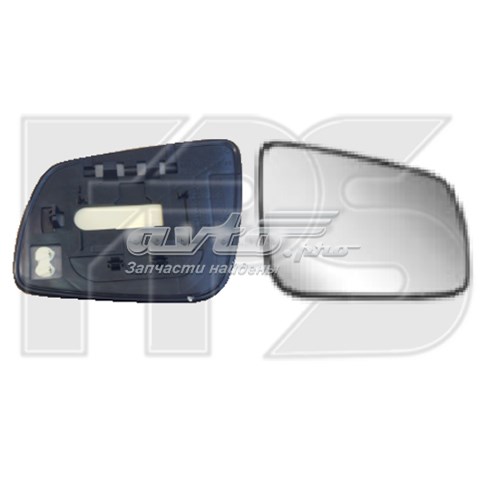 FP4811M11 FPS Cristal de espejo retrovisor exterior izquierdo