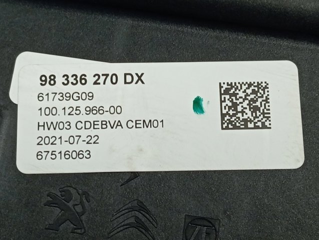 palanca selectora de cambios Peugeot/Citroen 1663374180