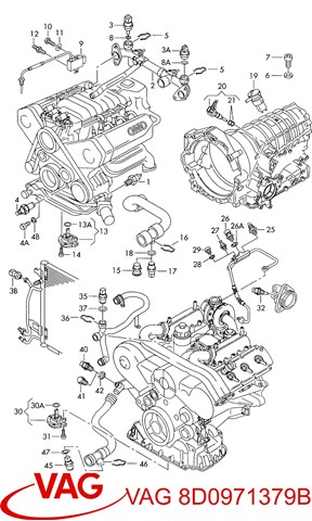  VAG 8D0971379B precio, desde 67,19 EUR