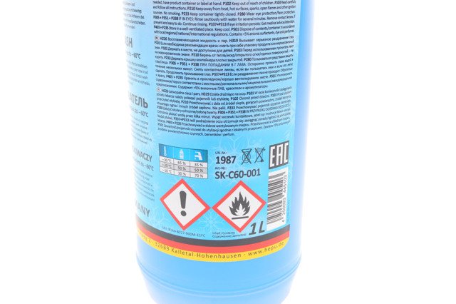 Líquido limpiaparabrisas Hepu SKC60001 precio, desde 9,77 EUR